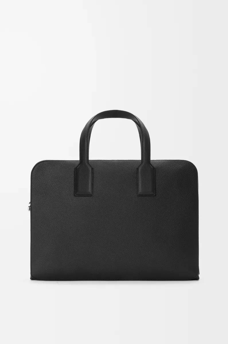 柔软粒面牛皮革 Goya 薄款公文包