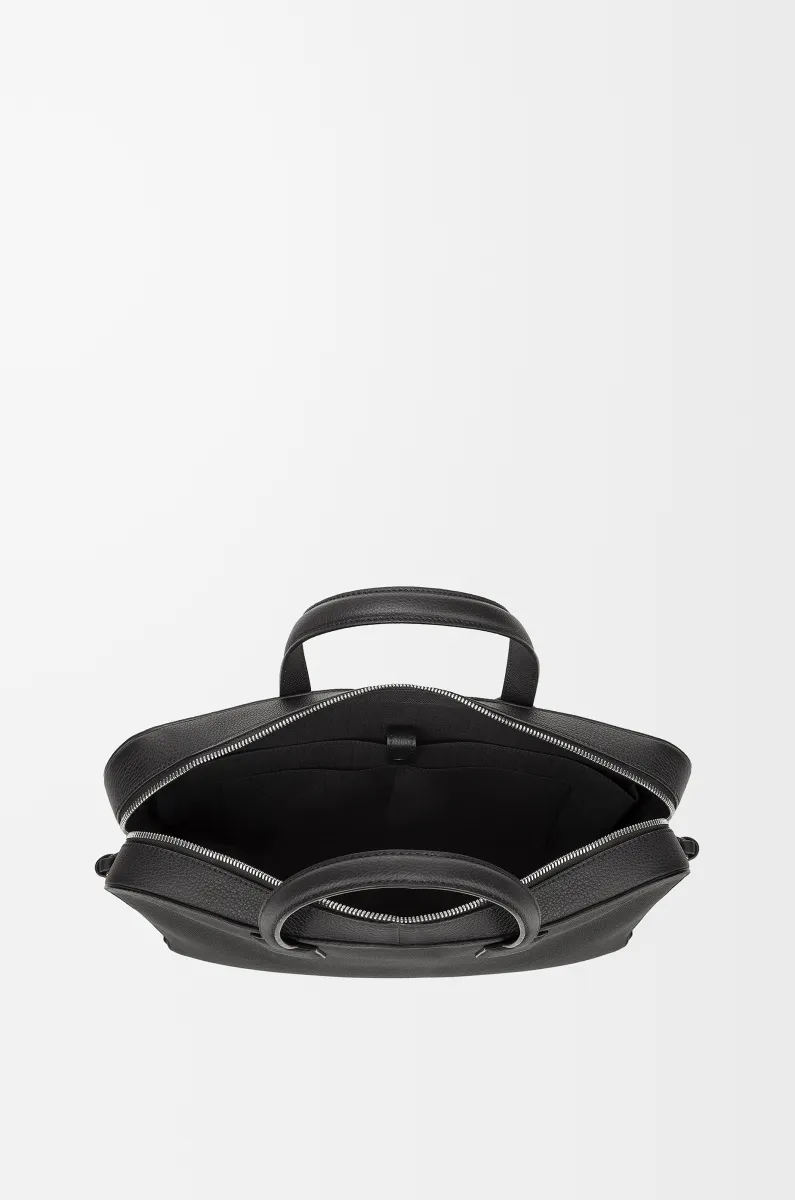 柔软粒面牛皮革 Goya 薄款公文包