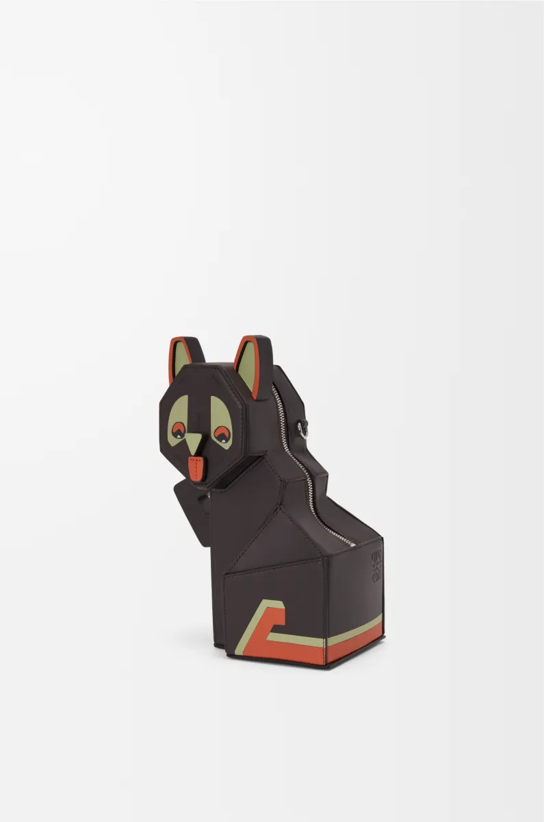 经典牛皮革 Futurist Cat 手拿包