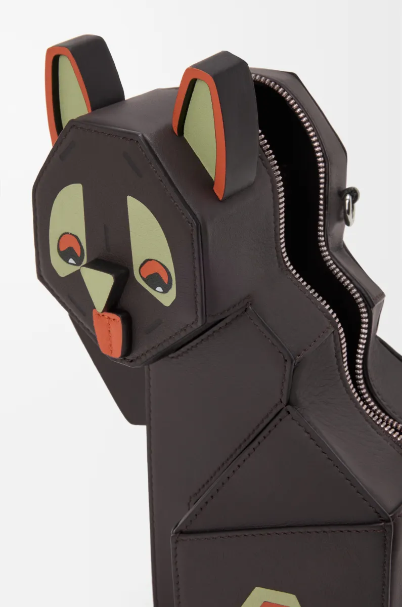 经典牛皮革 Futurist Cat 手拿包