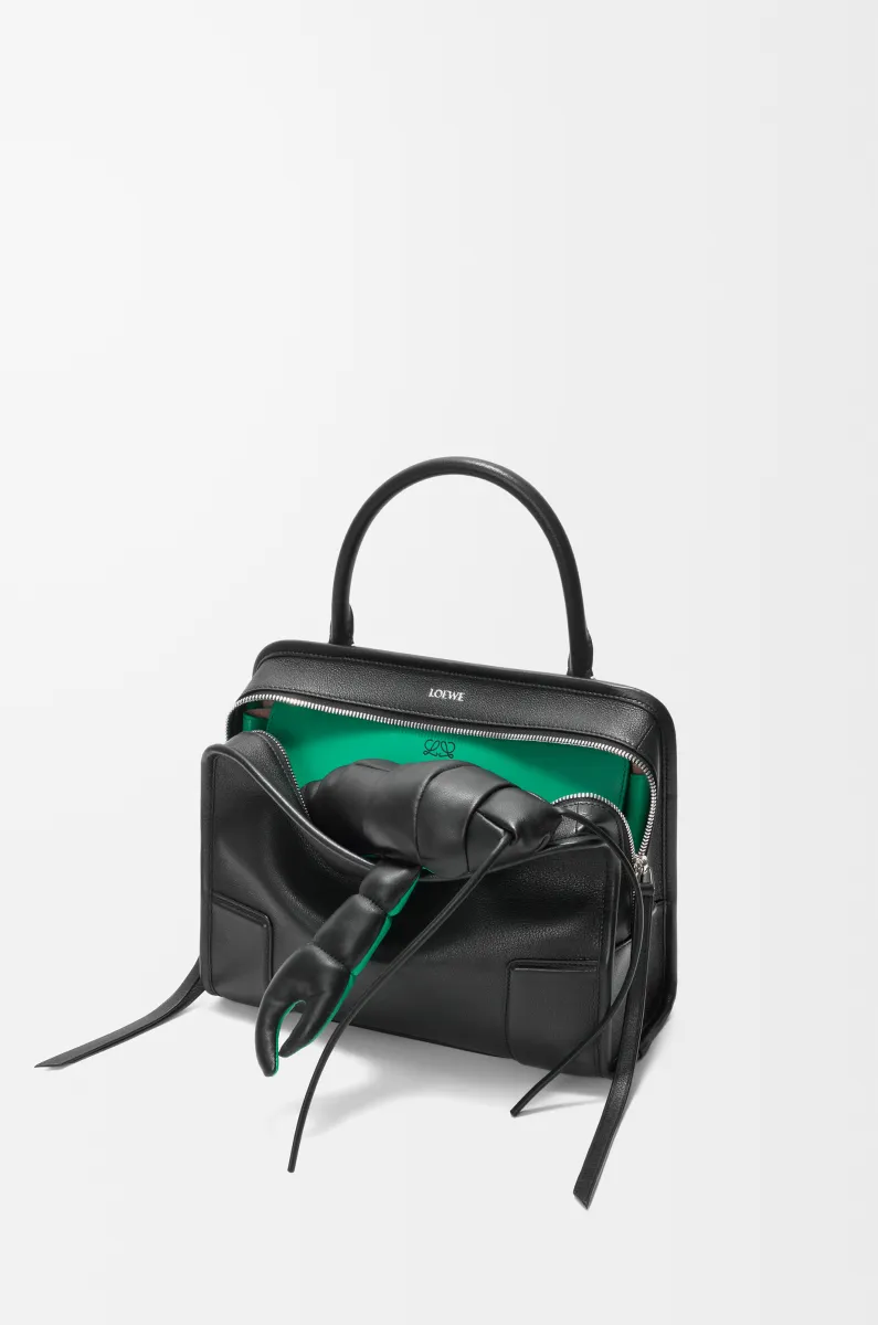中号水牛皮革 Amazona 180 Lazy Crab 手袋
