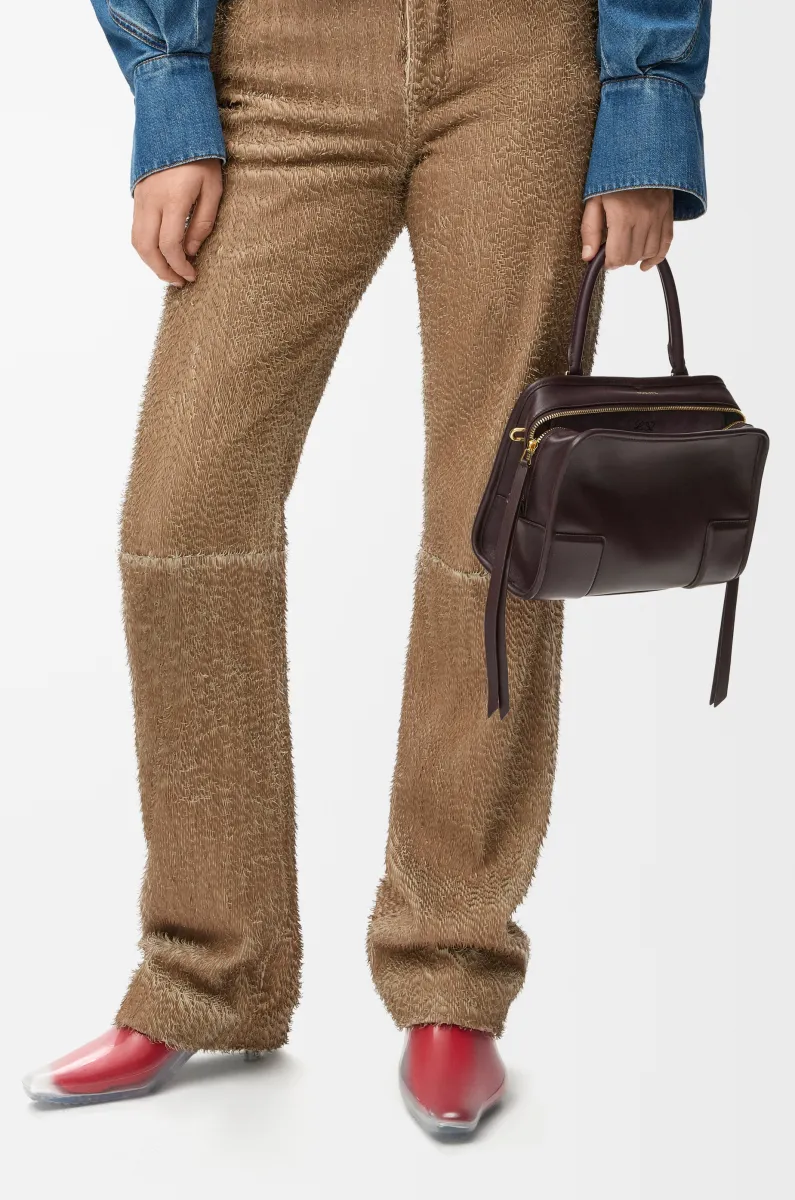 小号柔软牛皮革 Amazona 180 手袋