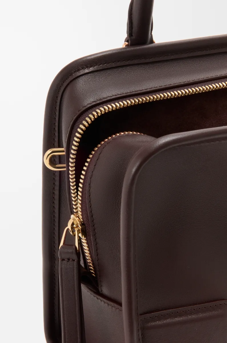 小号柔软牛皮革 Amazona 180 手袋