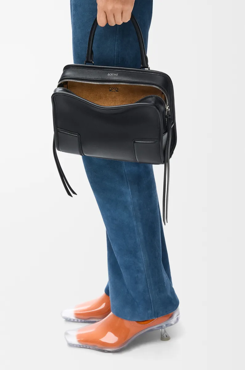 小号柔软牛皮革 Amazona 180 手袋