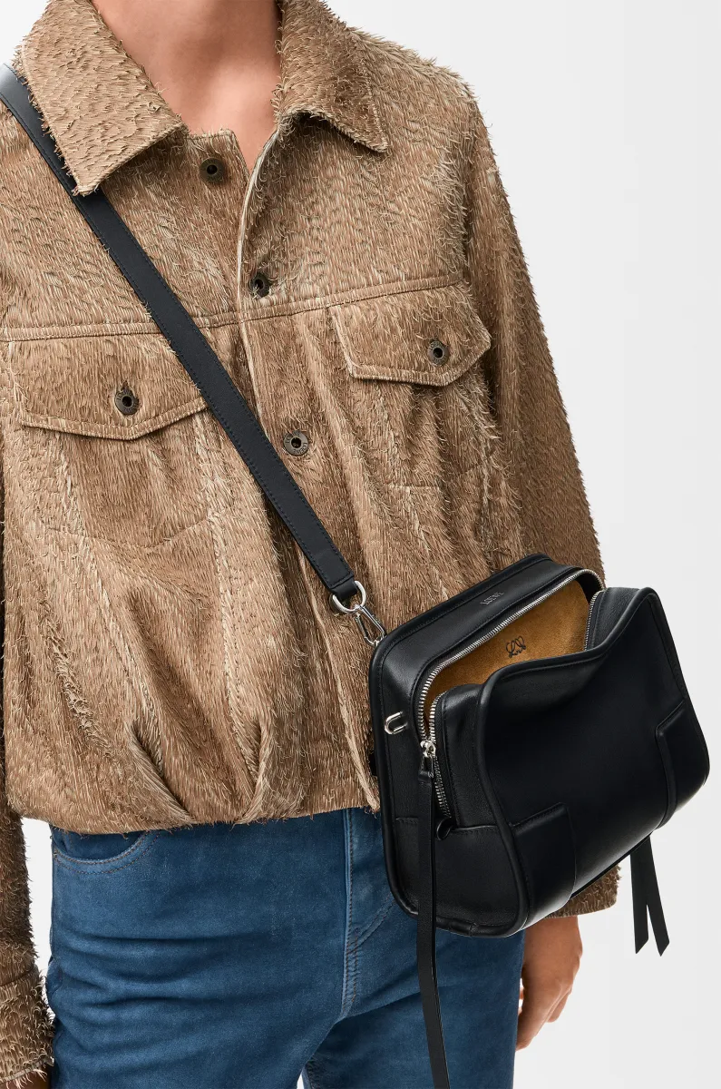 小号柔软牛皮革 Amazona 180 手袋