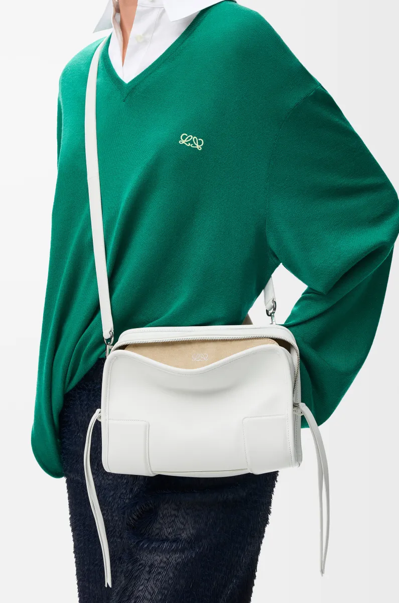 小号柔软牛皮革 Amazona 180 手袋