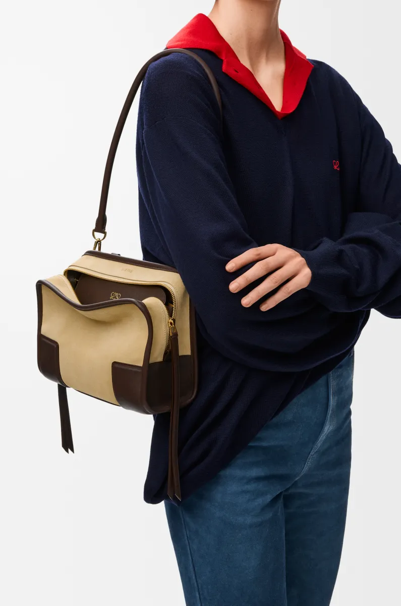 小号绒面革 Amazona 180 手袋