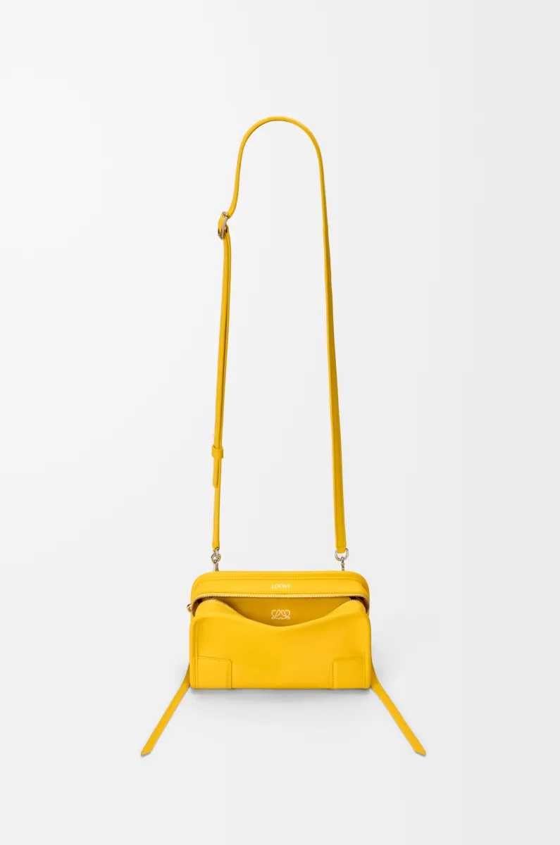 迷你柔软牛皮革 Amazona 180 手袋