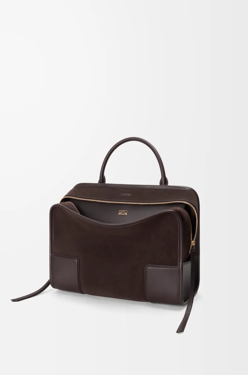 大号绒面革 Amazona 180 手袋