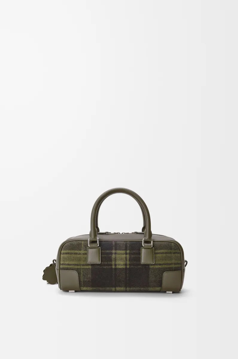 格纹绒面革和纳帕牛皮革 Amazona 23 Cropped 手袋