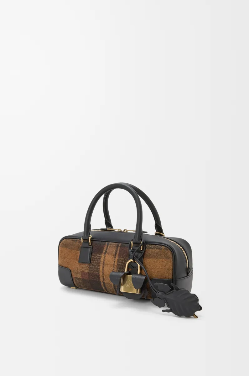 格纹绒面革和纳帕牛皮革 Amazona 23 Cropped 手袋