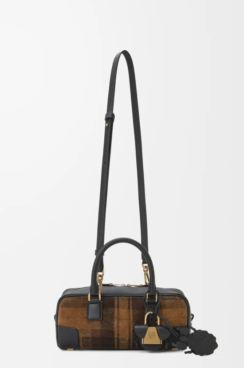 格纹绒面革和纳帕牛皮革 Amazona 23 Cropped 手袋