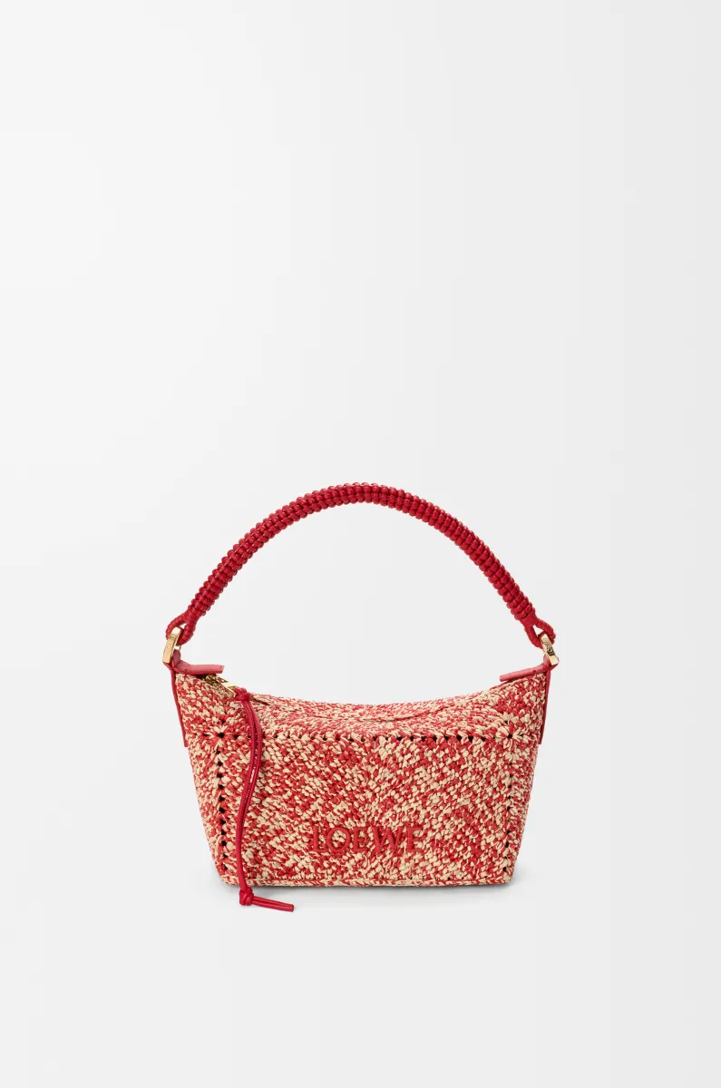 迷你混色拉菲草 Cala 手袋