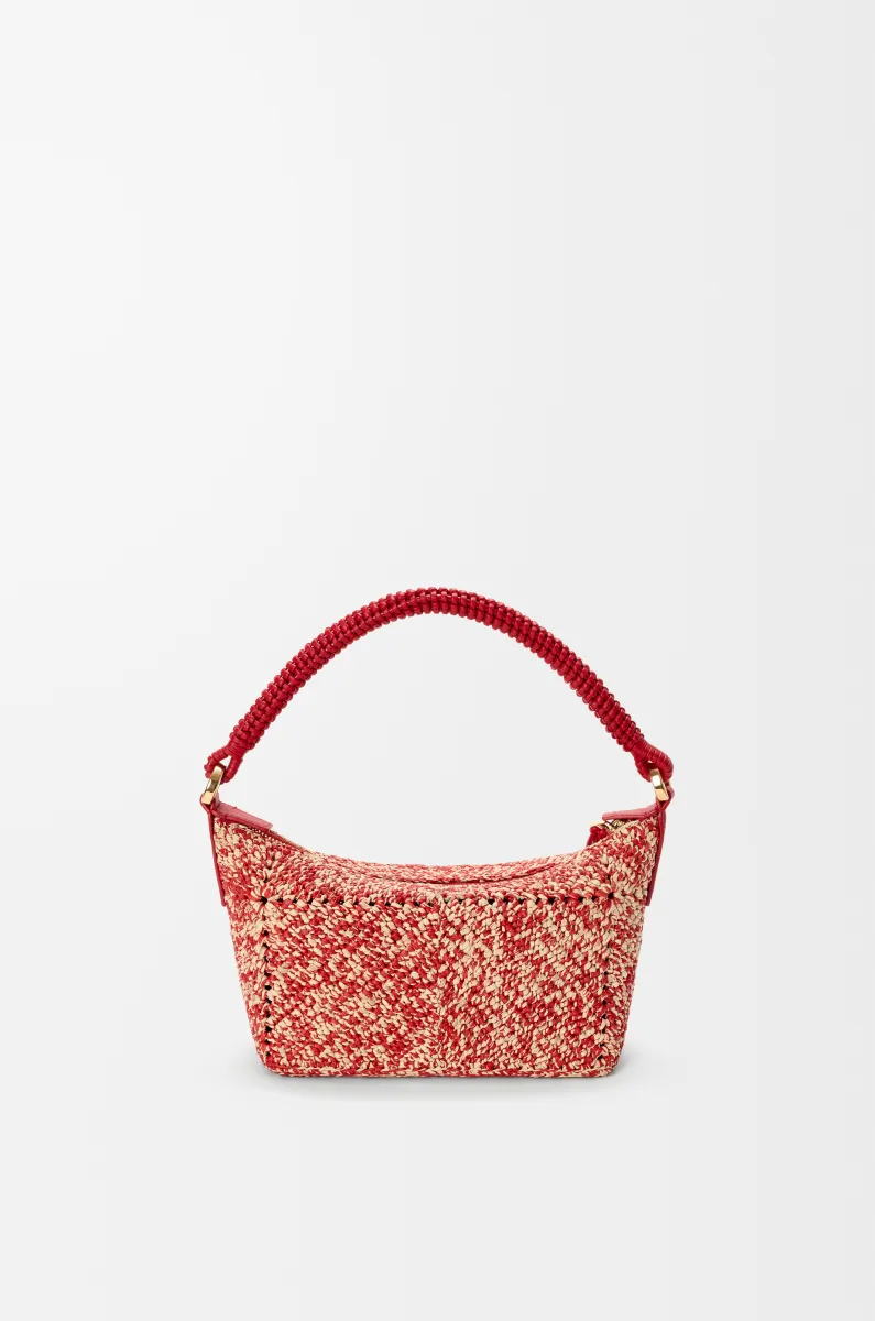 迷你混色拉菲草 Cala 手袋