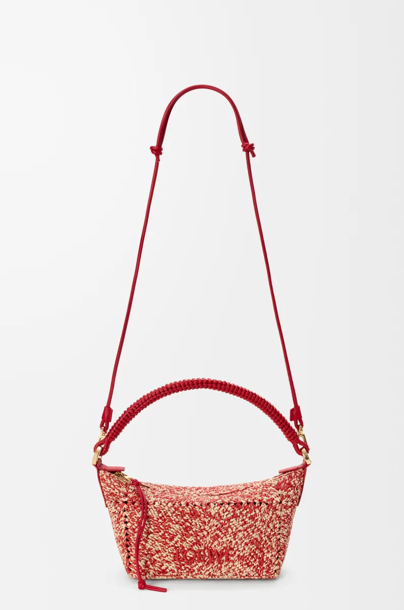 迷你混色拉菲草 Cala 手袋