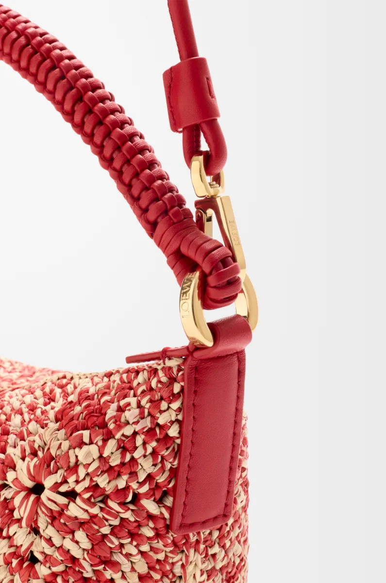 迷你混色拉菲草 Cala 手袋