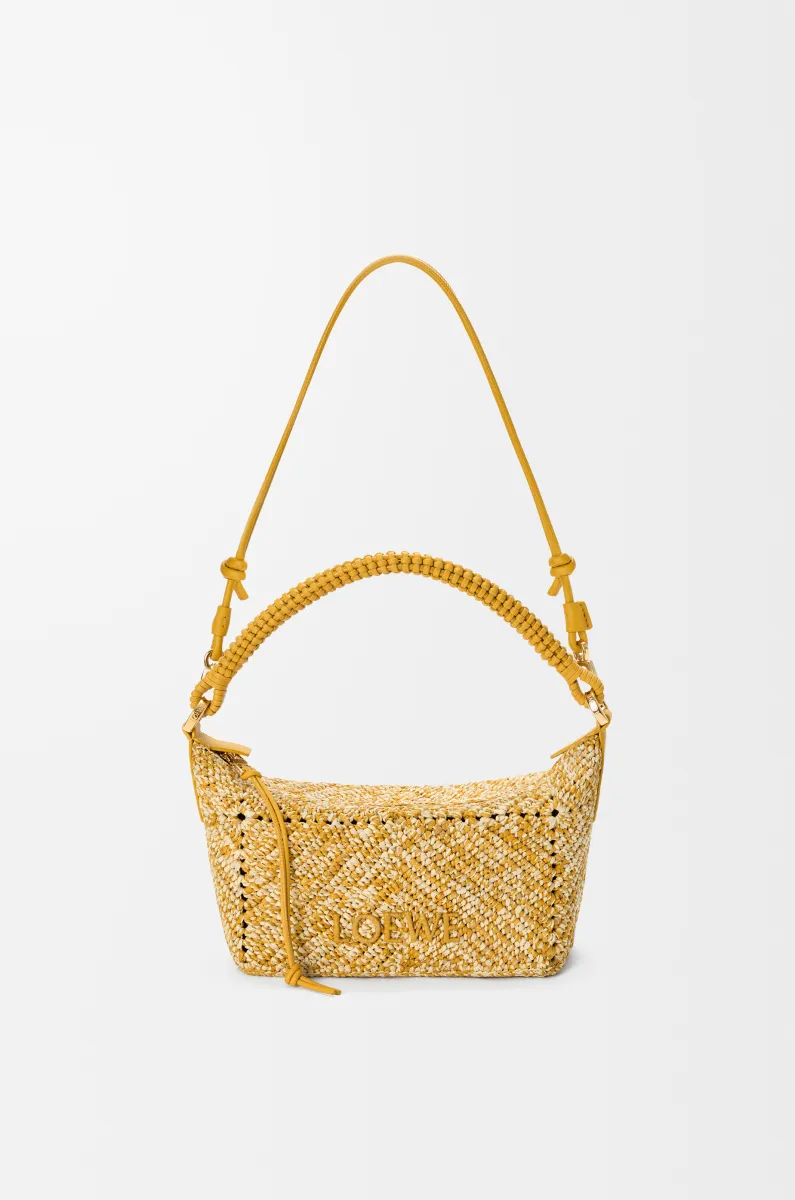 迷你混色拉菲草 Cala 手袋