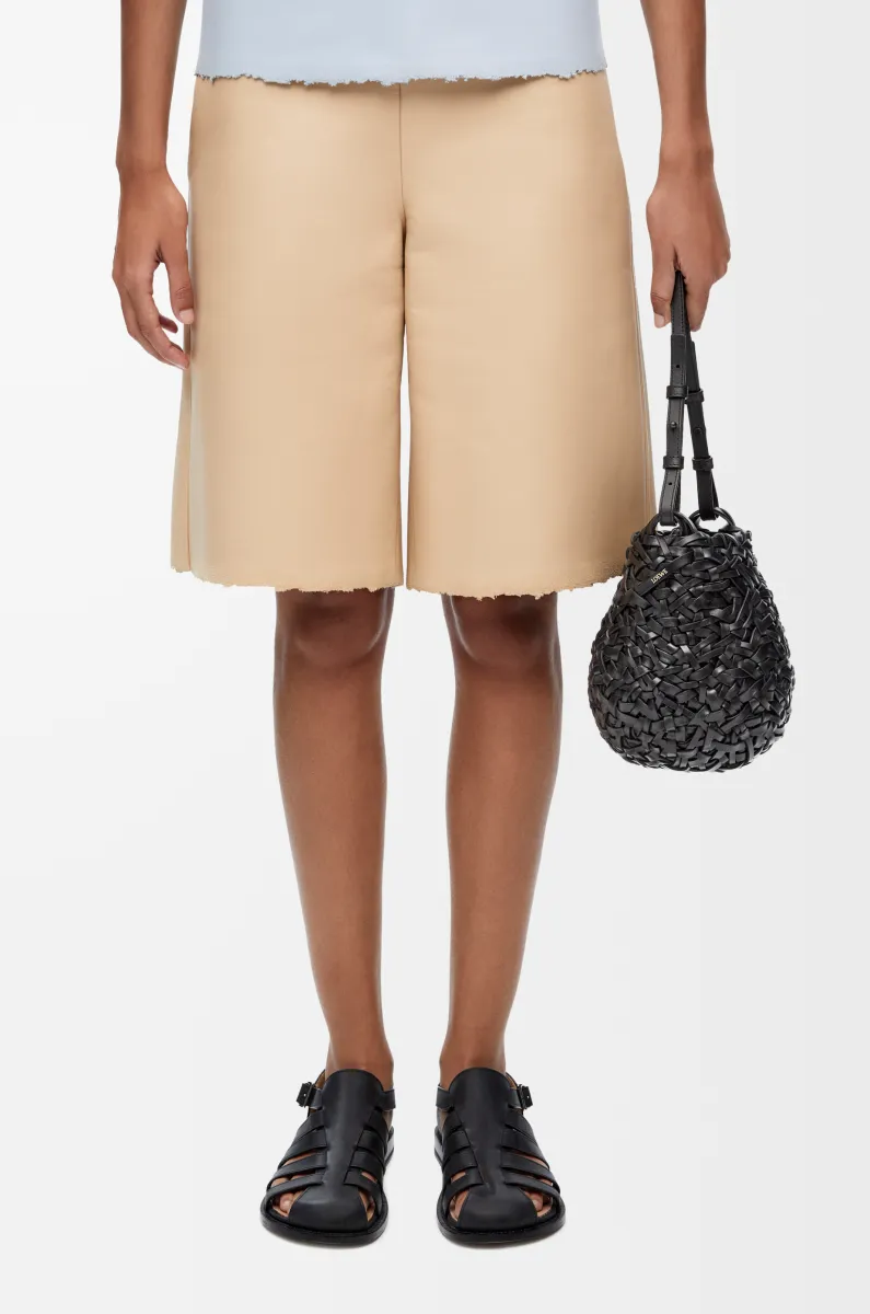 小号牛皮革 Nest Basket 手袋