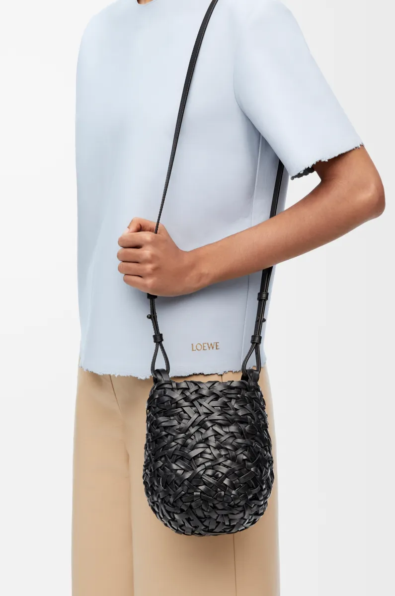 小号牛皮革 Nest Basket 手袋