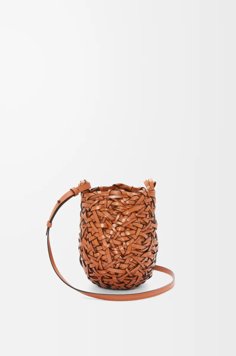 小号牛皮革 Nest Basket 手袋