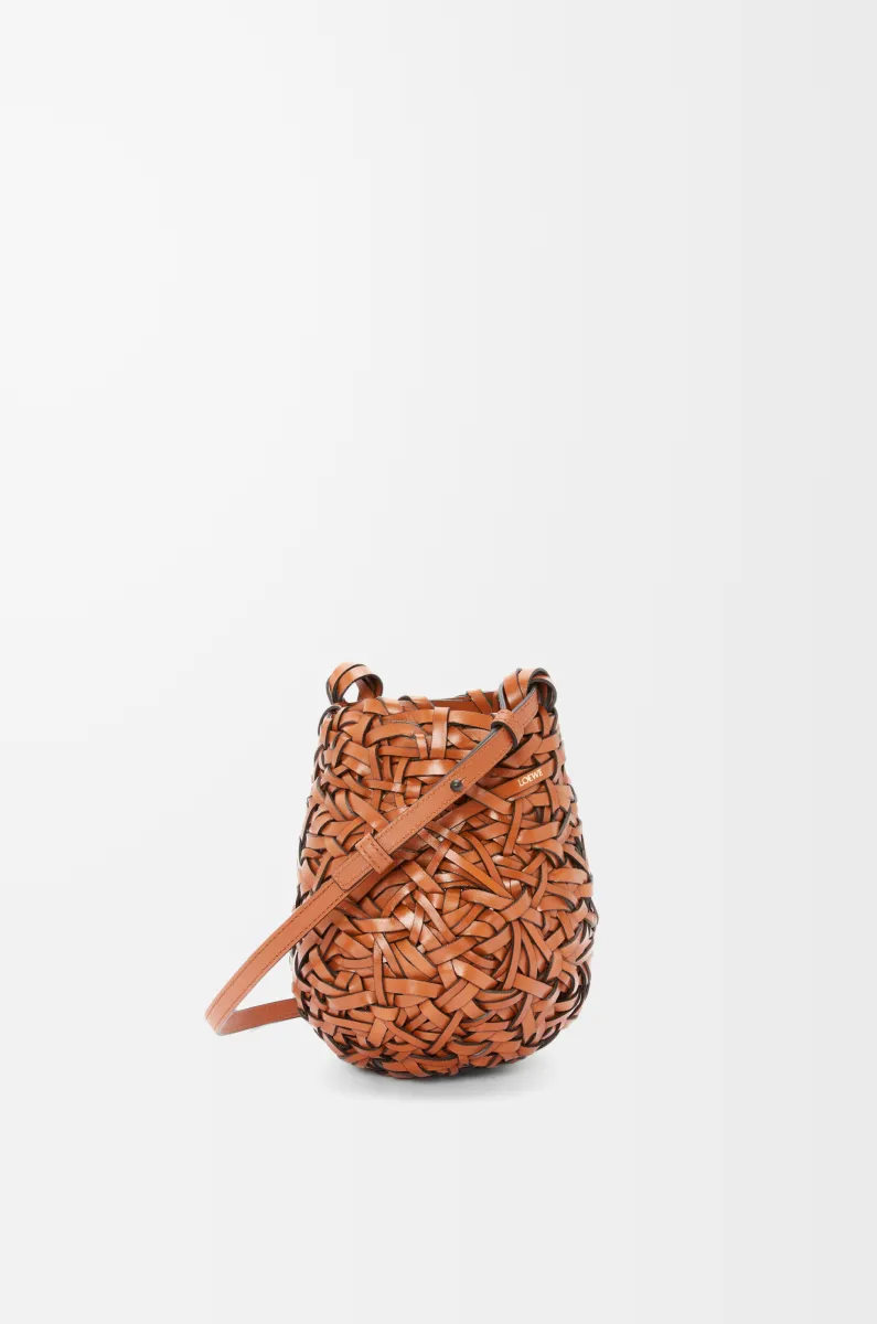 小号牛皮革 Nest Basket 手袋