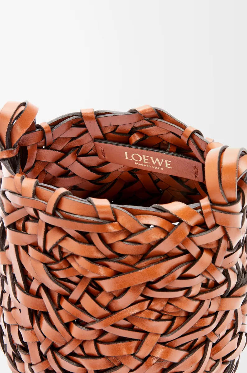 小号牛皮革 Nest Basket 手袋