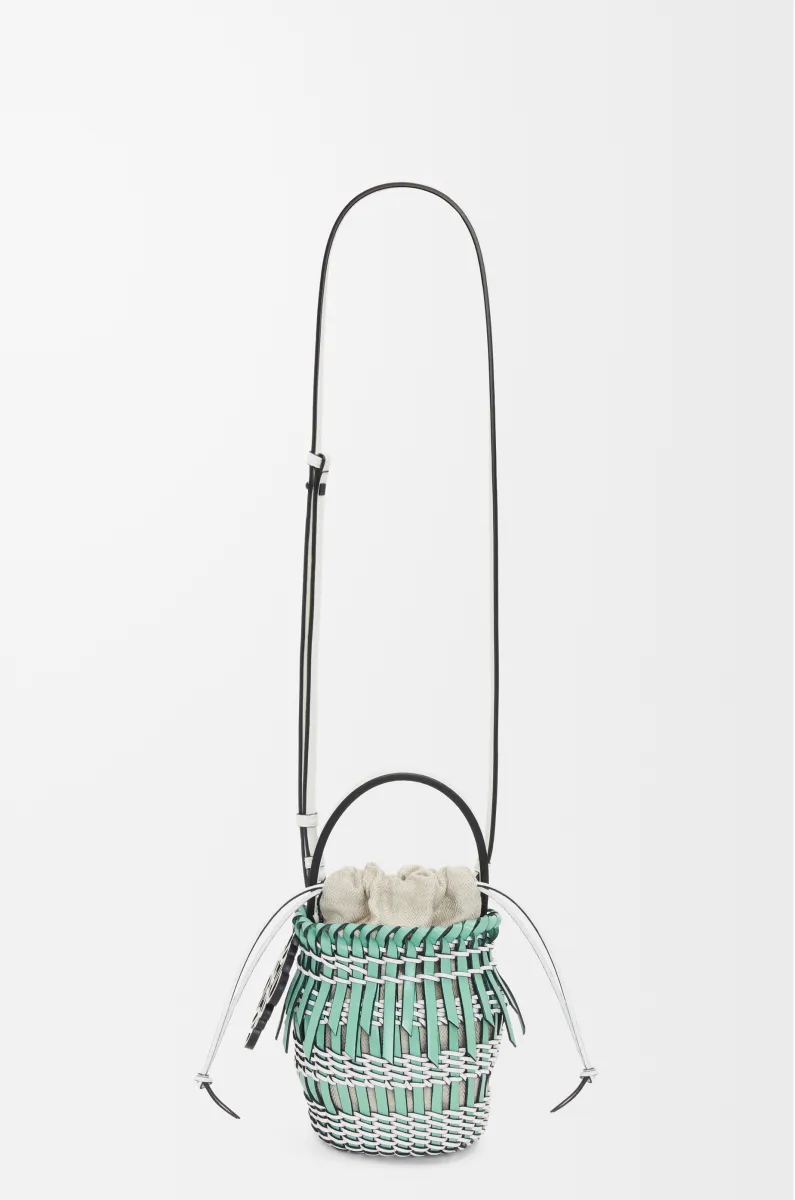 小号牛皮革流苏 Bucket 手袋