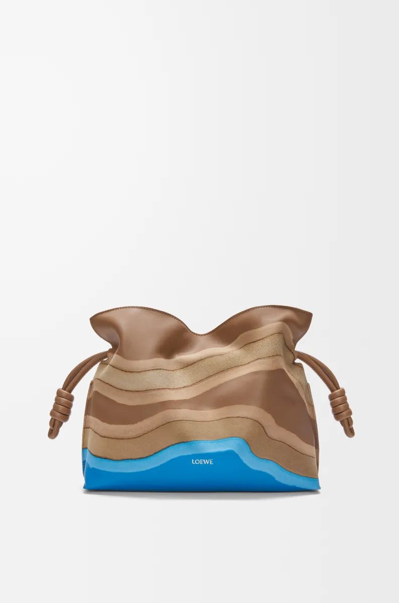 中号纳帕牛皮革 Flamenco 手拿包