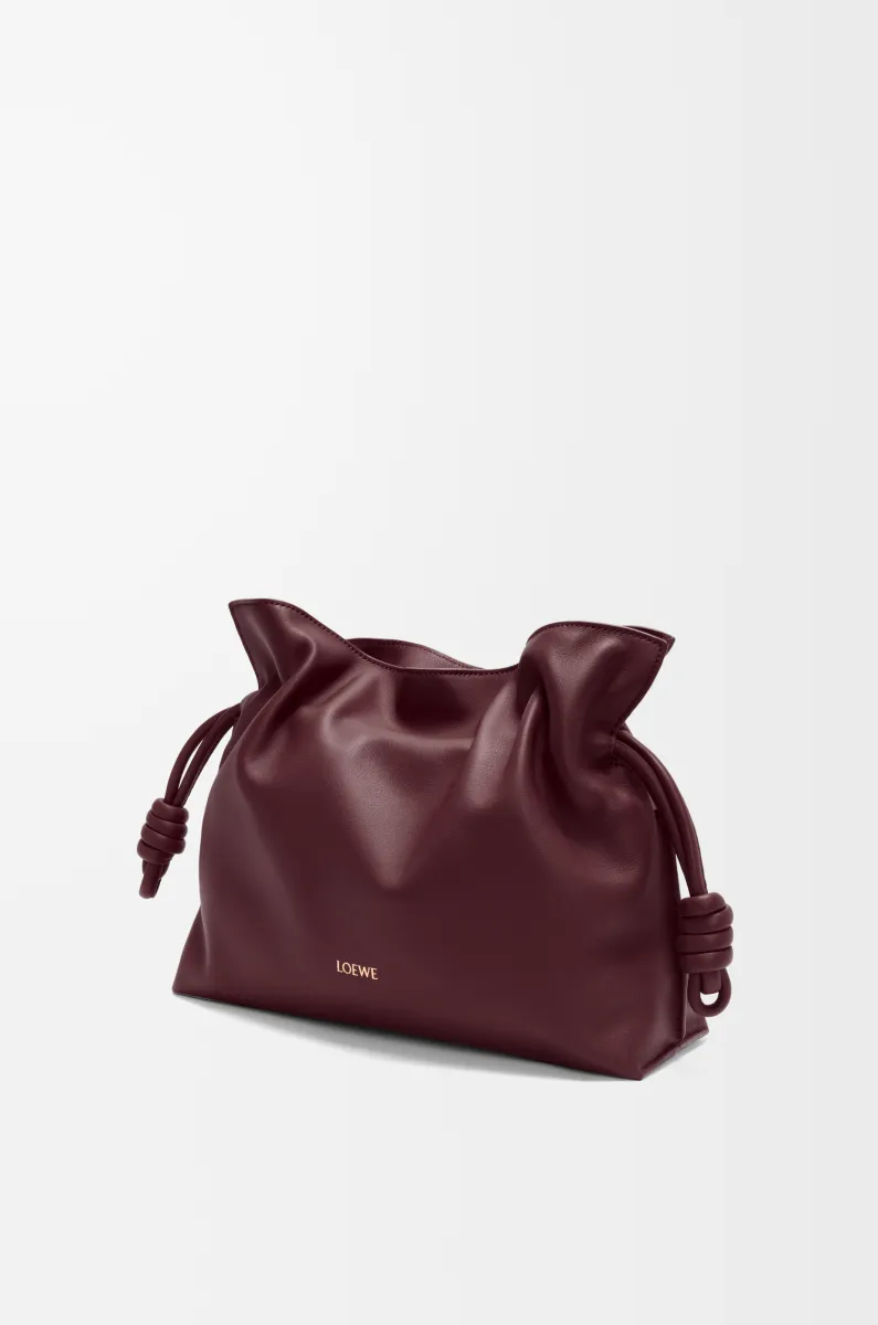 中号纳帕牛皮革 Flamenco 手拿包