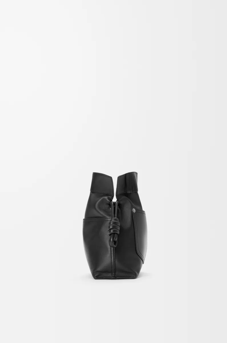 中号亮面牛皮革 Panta Flamenco 手拿包