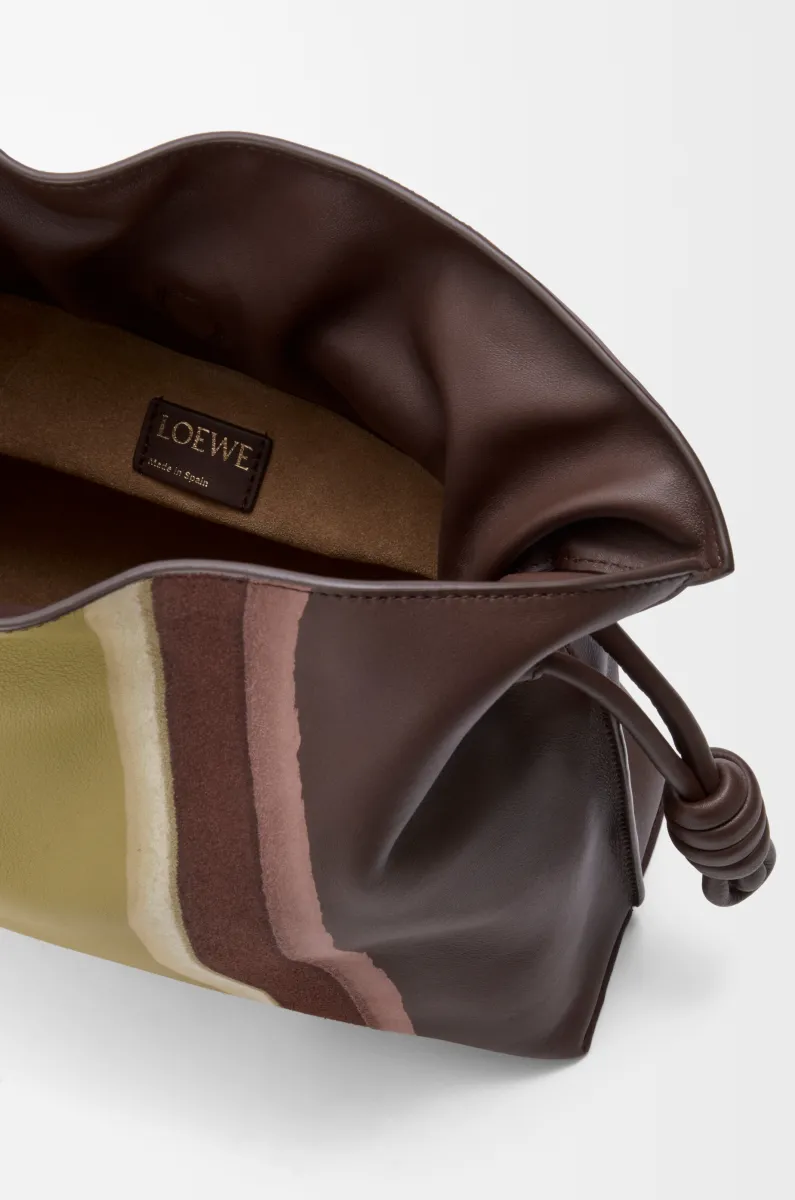 中号纳帕牛皮革 Flamenco Landscape 手拿包