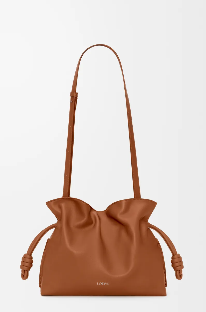 中号纳帕牛皮革 Flamenco 手拿包