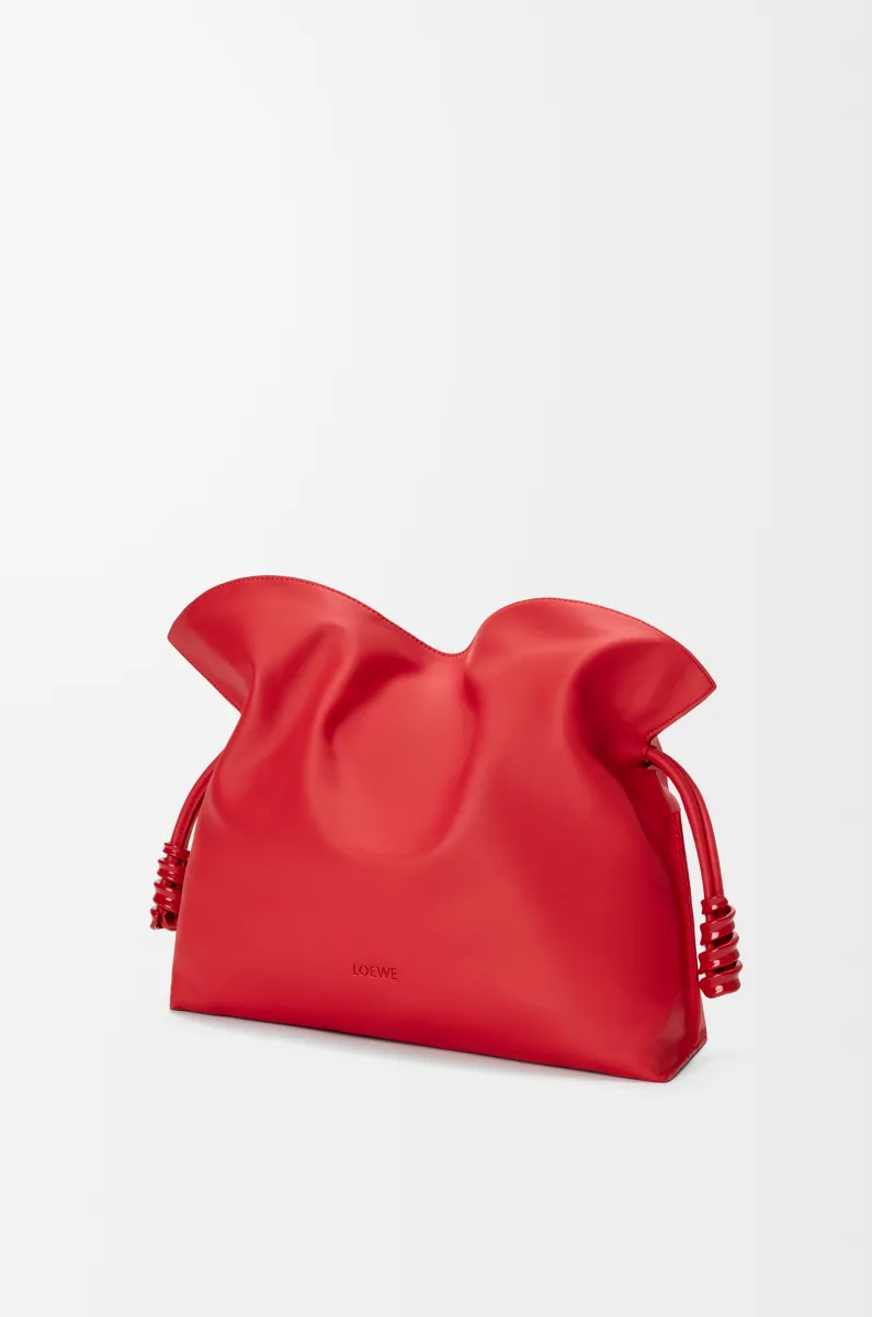 中号纳帕牛皮革 Coil Flamenco 手拿包