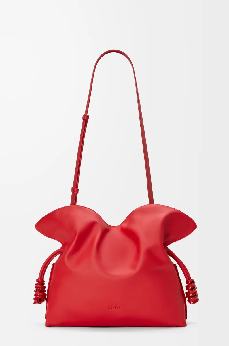 中号纳帕牛皮革 Coil Flamenco 手拿包