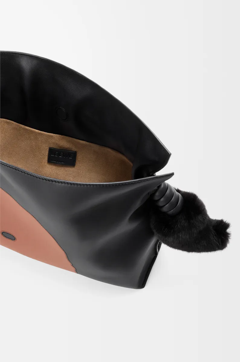 中号牛皮革 Lion Intarsio Flamenco 手拿包