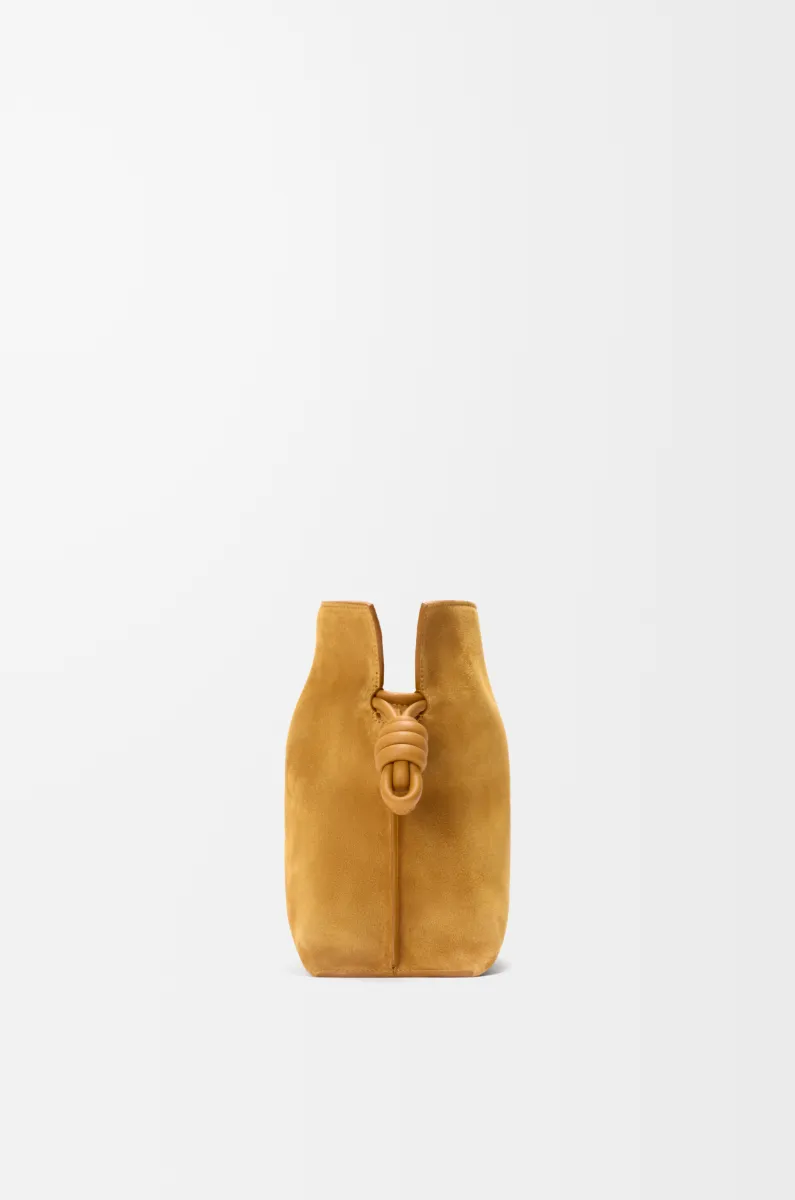 中号绒面革 Flamenco 手拿包