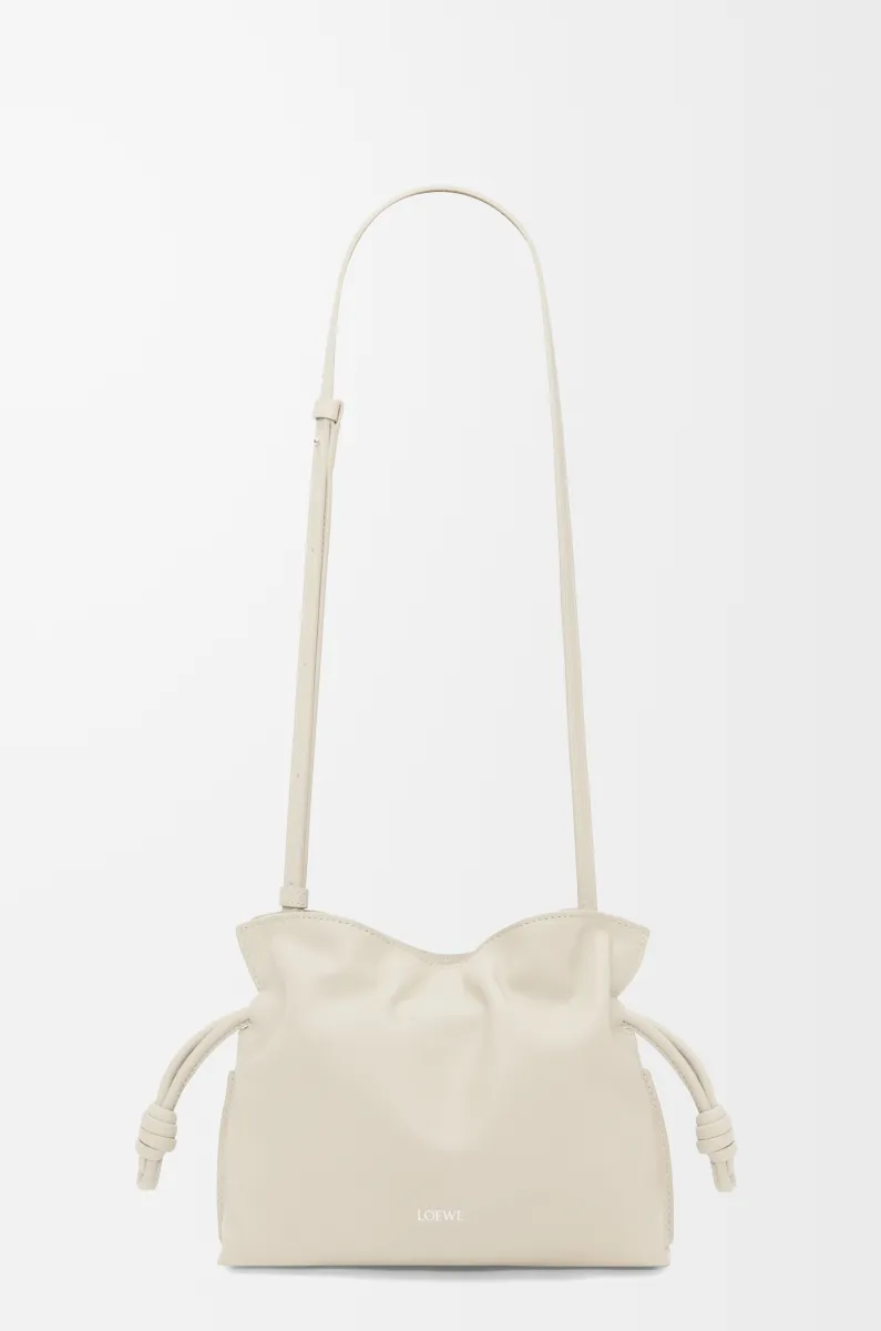 迷你纳帕牛皮革 Flamenco 手拿包