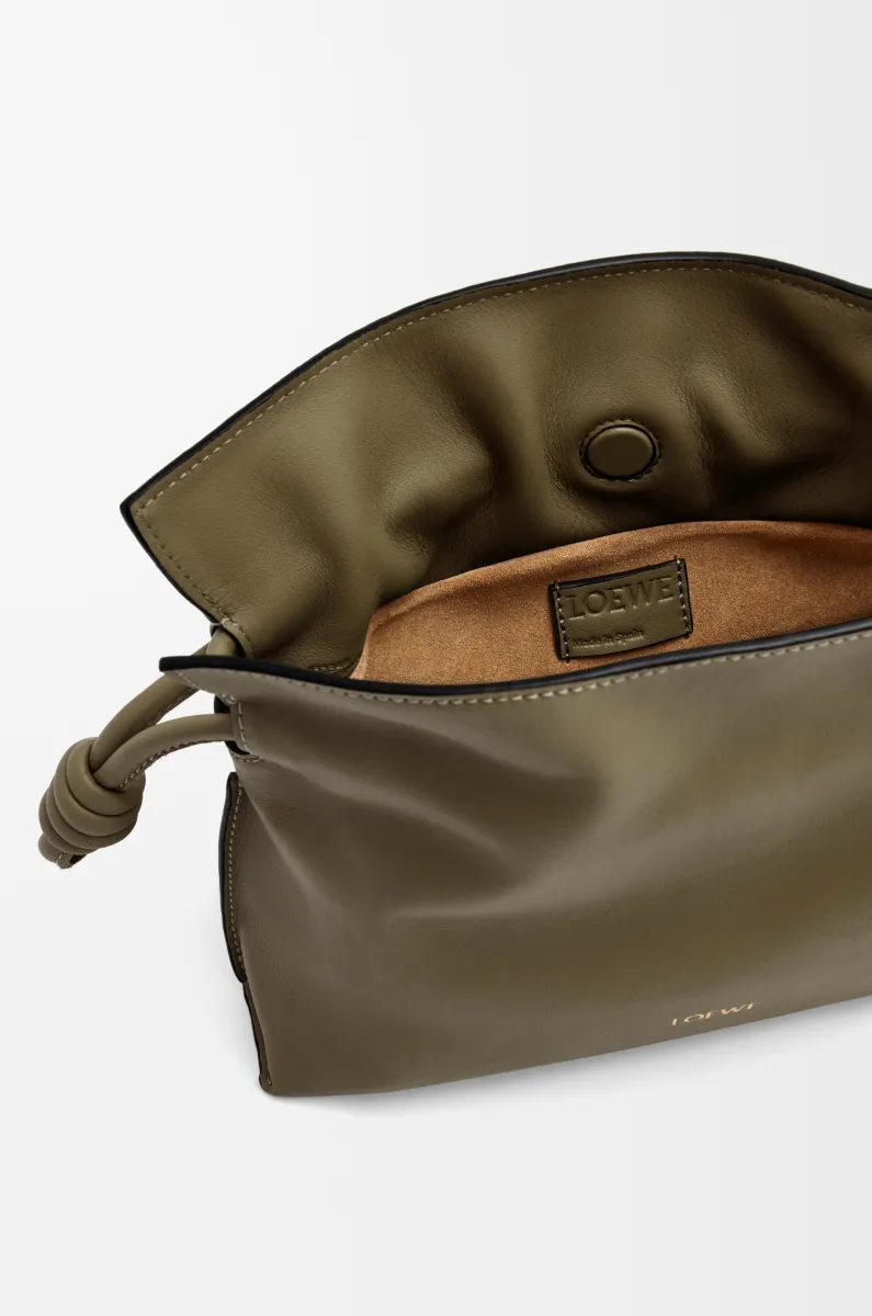 迷你纳帕牛皮革 Flamenco 手拿包