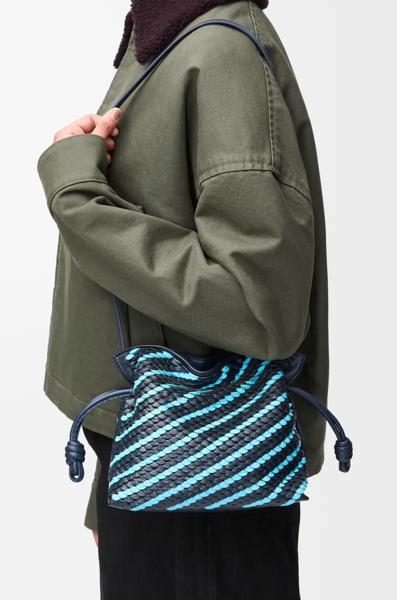 迷你纳帕羊皮革 Flamenco 手拿包