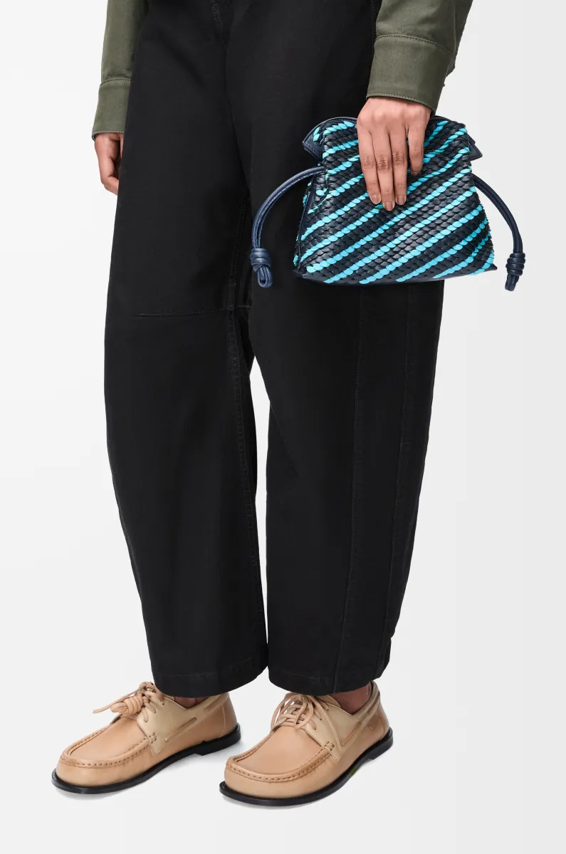 迷你纳帕羊皮革 Flamenco 手拿包