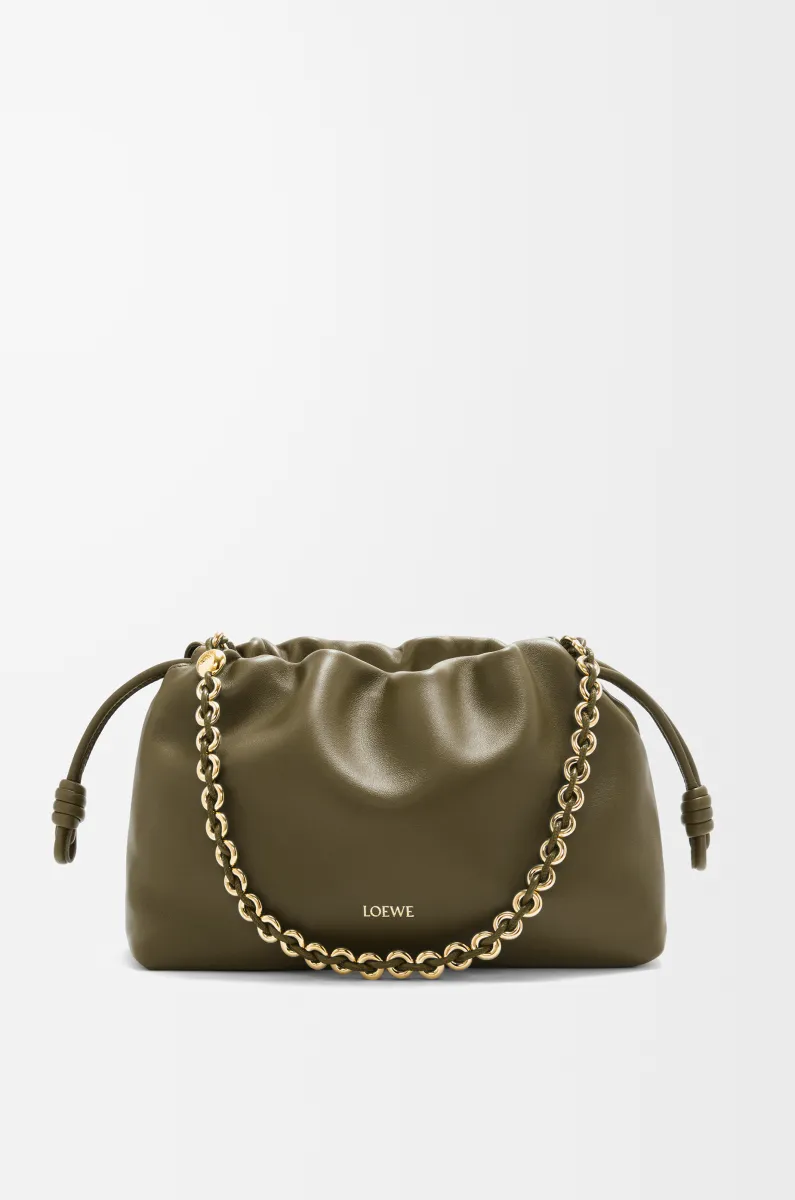 中号柔软纳帕羊皮革 Flamenco Purse 手袋