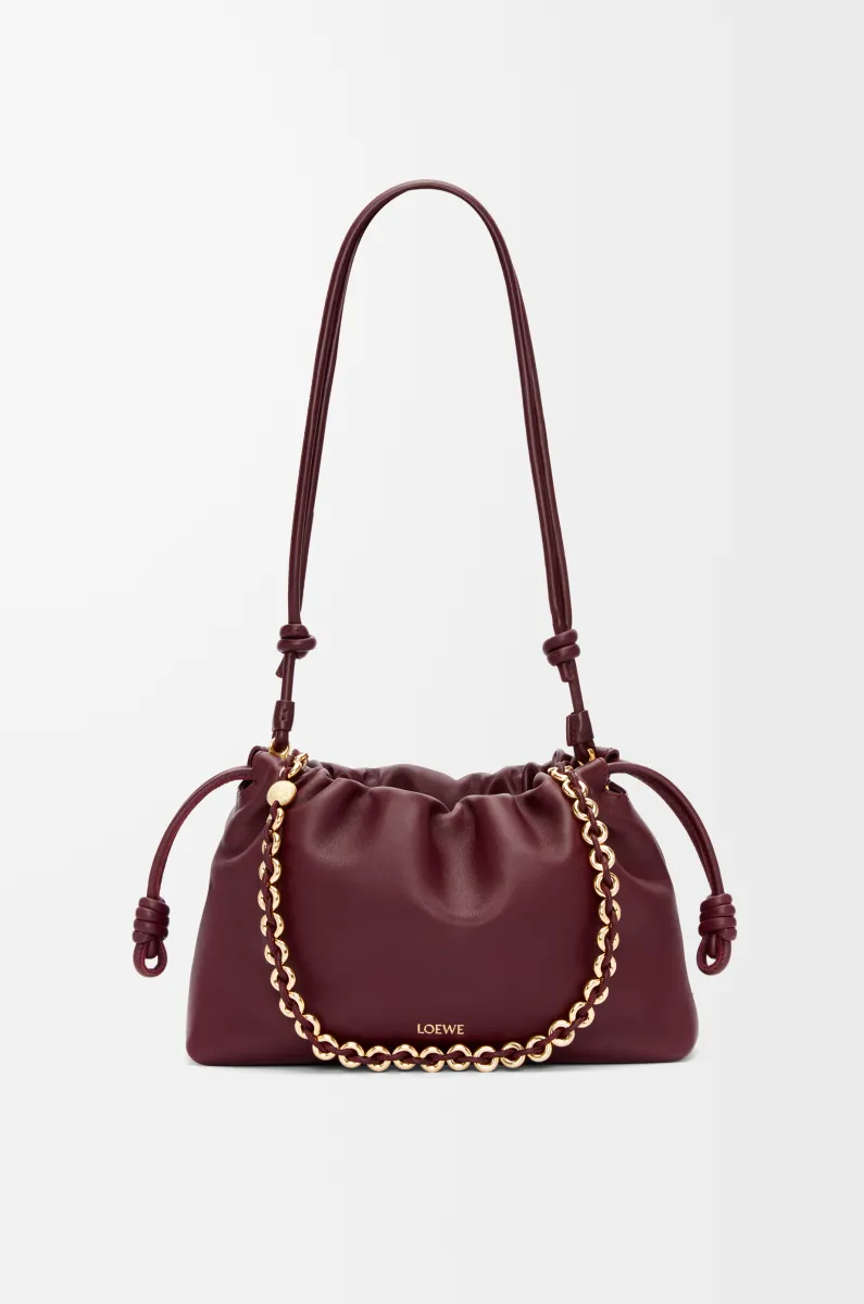 中号柔软纳帕羊皮革 Flamenco Purse 手袋