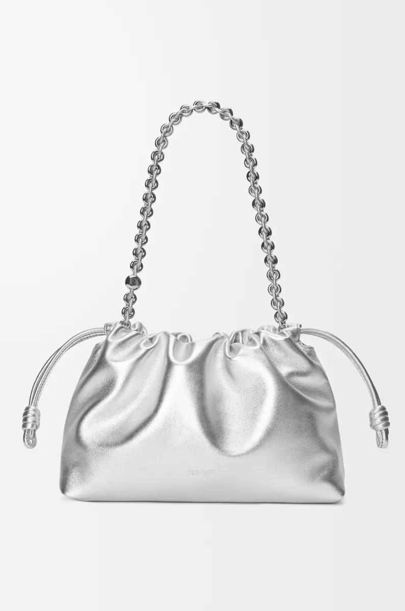 中号层压羊皮革 Flamenco Purse 手拿包