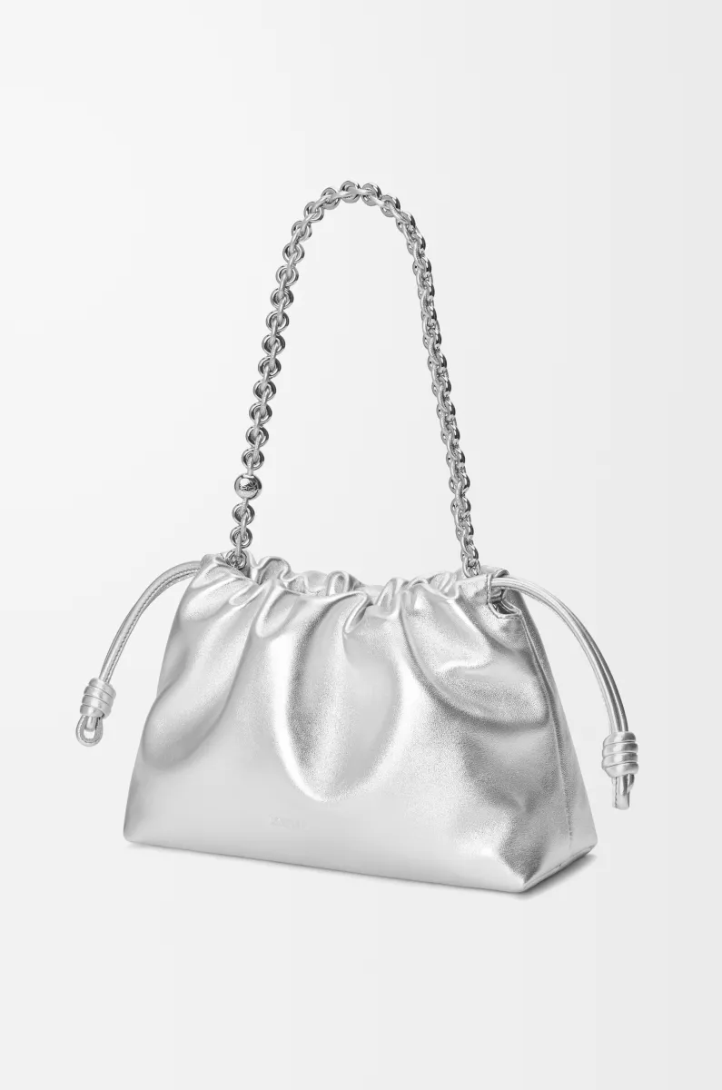 中号层压羊皮革 Flamenco Purse 手拿包