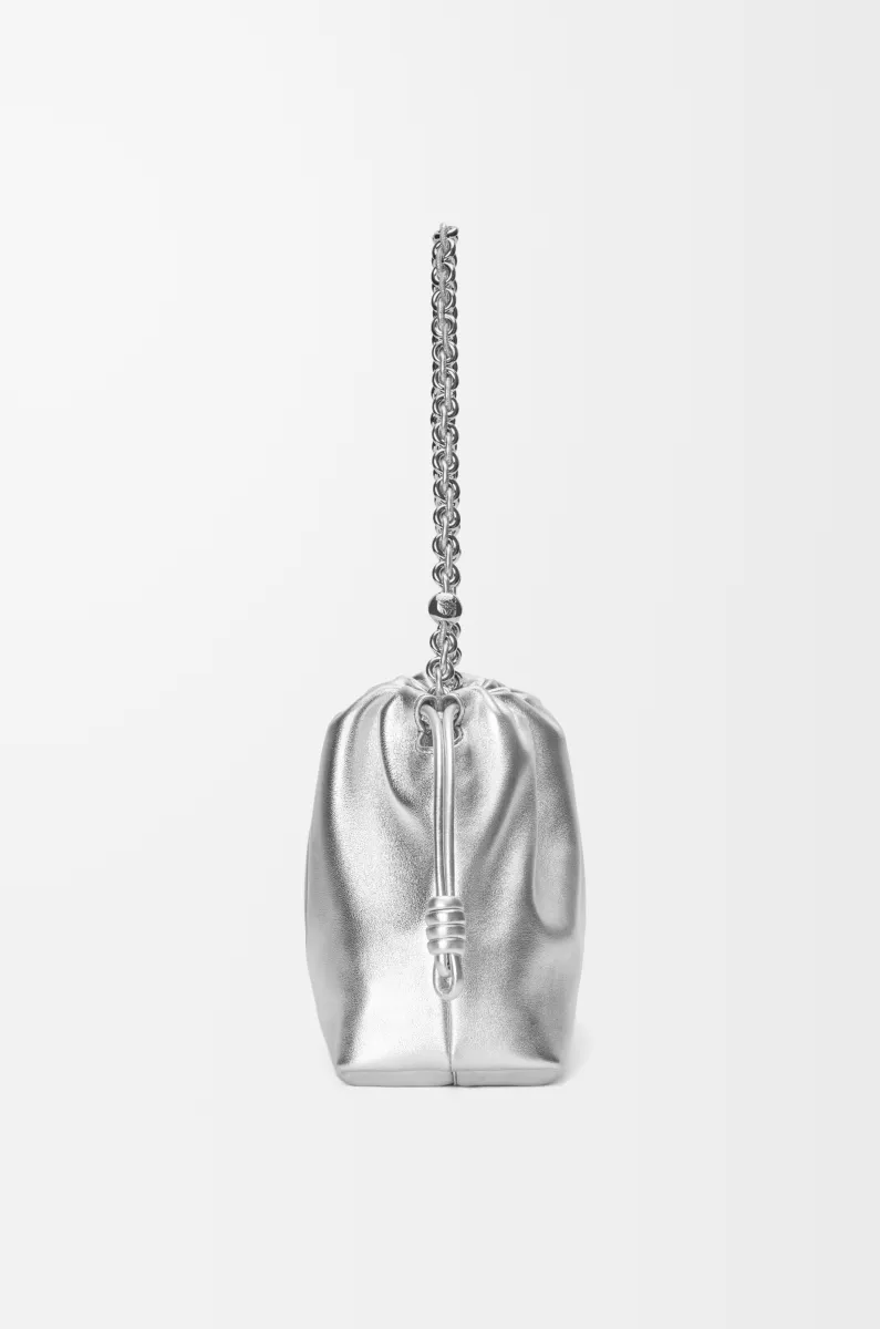 中号层压羊皮革 Flamenco Purse 手拿包