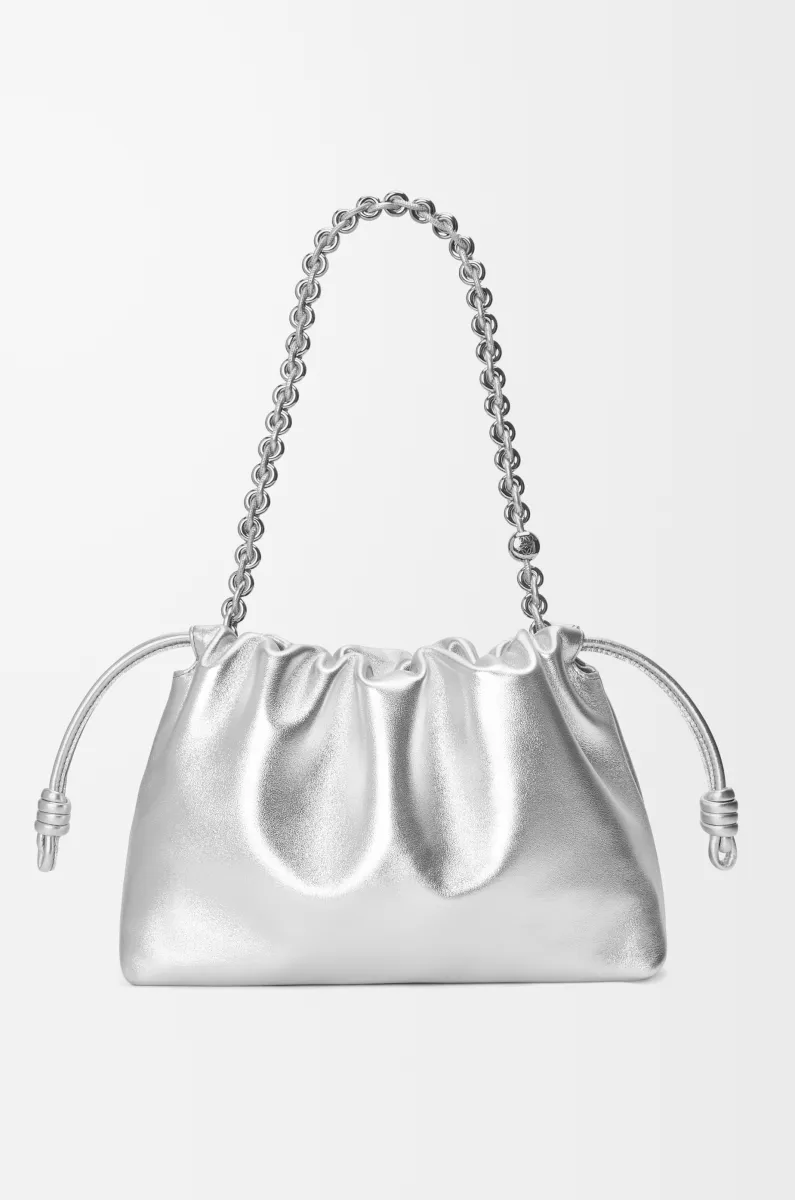 中号层压羊皮革 Flamenco Purse 手拿包