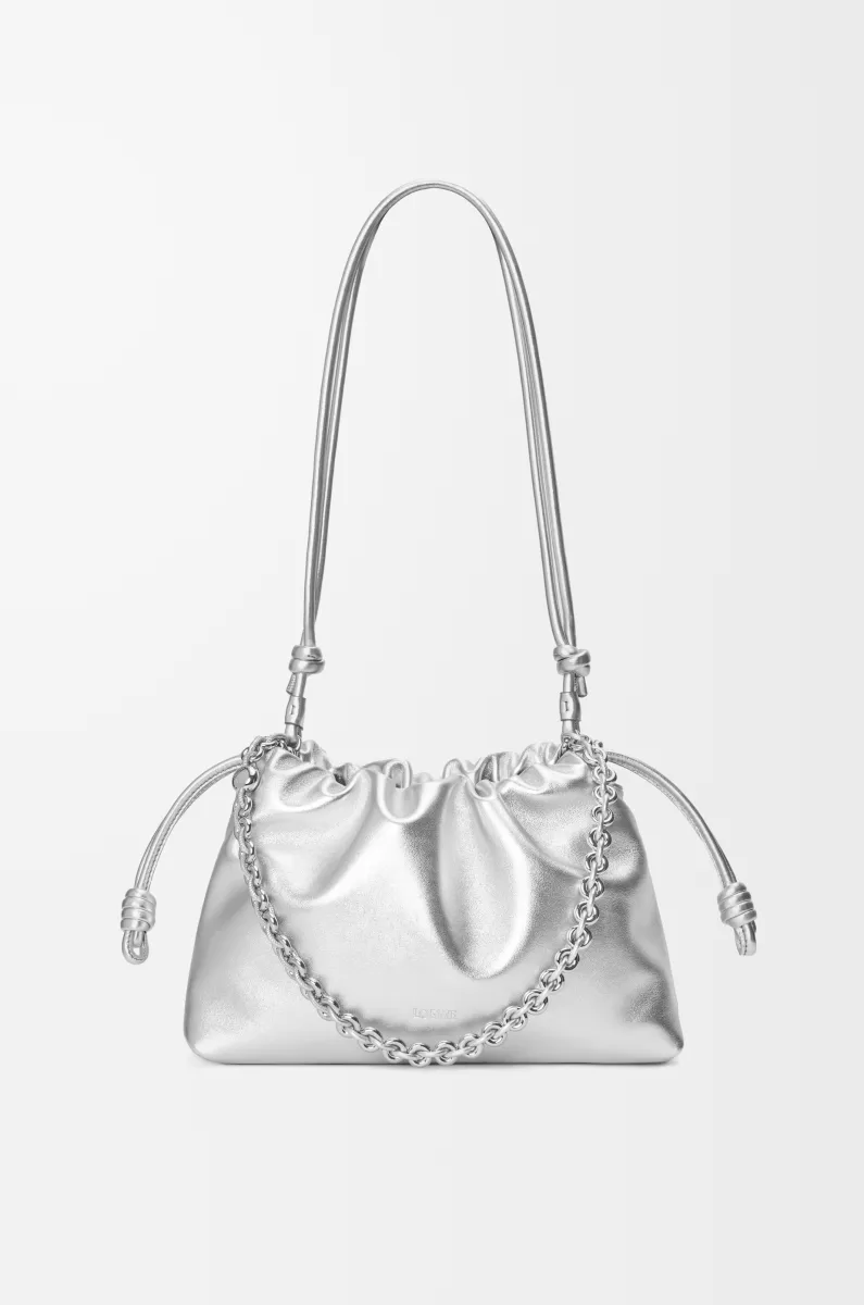 中号层压羊皮革 Flamenco Purse 手拿包