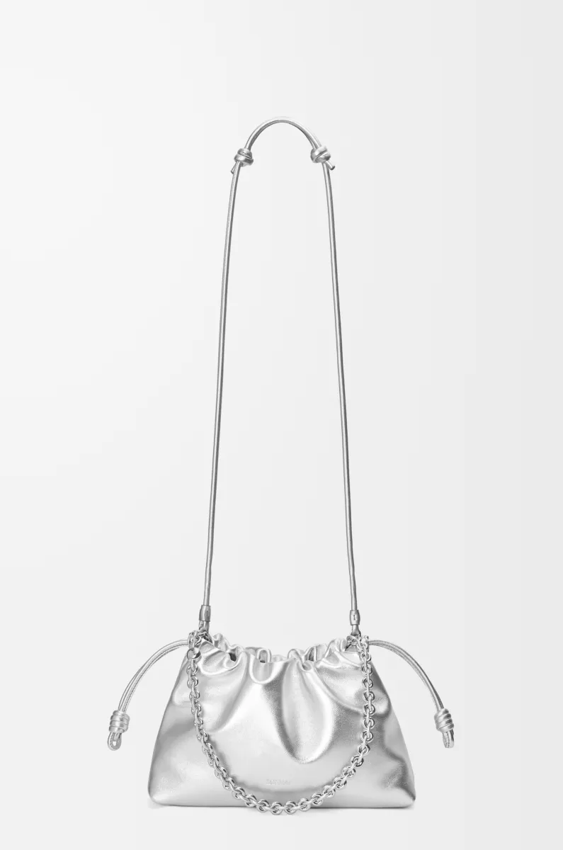 中号层压羊皮革 Flamenco Purse 手拿包