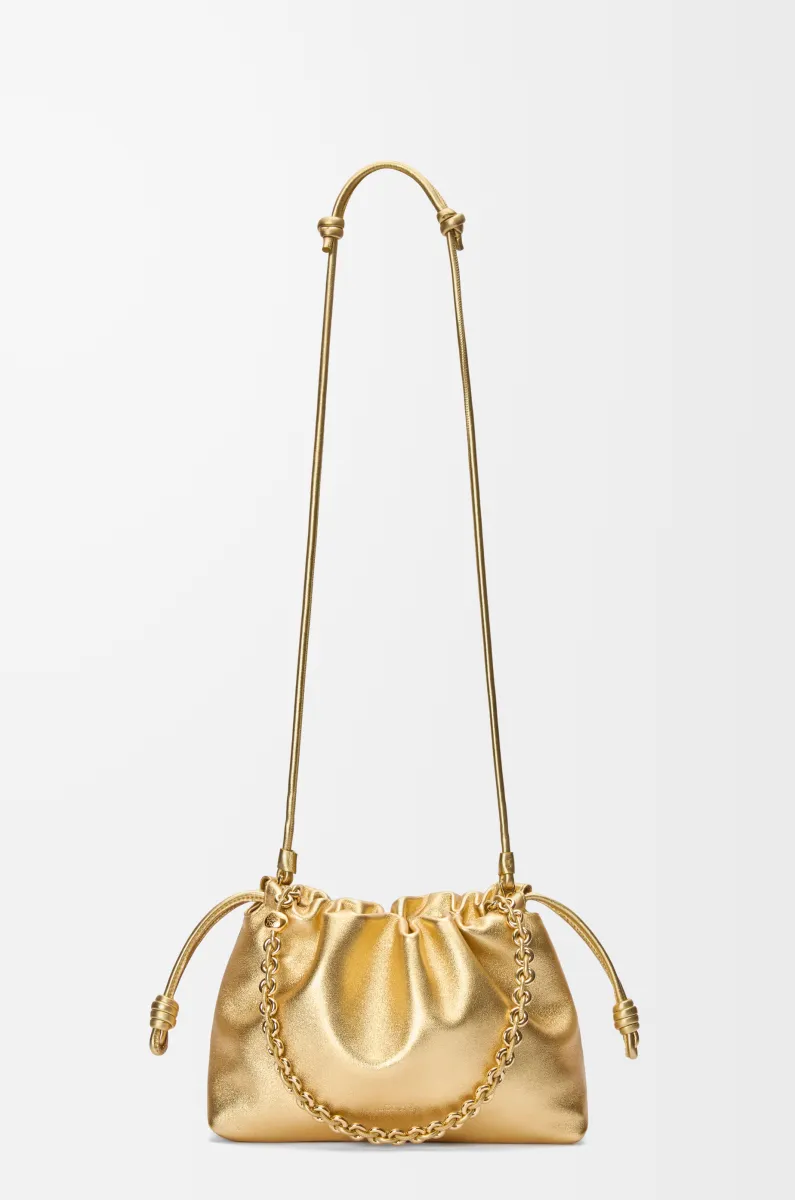 中号层压羊皮革 Flamenco Purse 手拿包