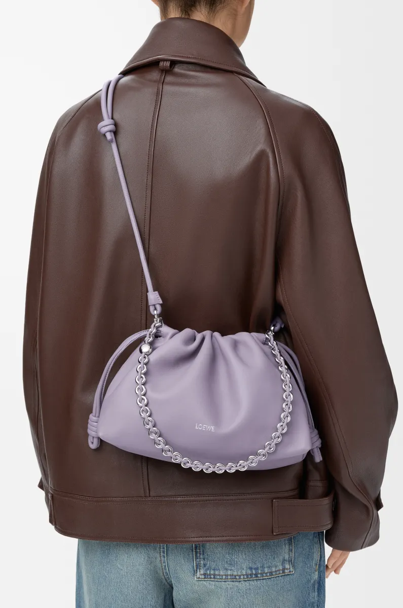 中号柔软纳帕羊皮革 Flamenco Purse 手袋